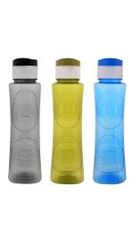 Aarushi Unbreakable and Leak Resistant Polypropylene Water Bottle - 500 ml (pack of 3) (ARSH_323)
