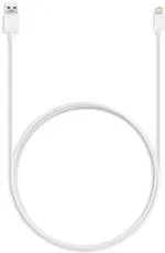 Mifkrt White Micro Usb Cable 1.2 M Micro Usb Cable V2.0 For Realme, Oppo, Redmi, Poco, Mi, Samsung