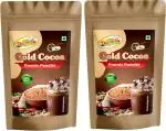 Dharmasut Cold Cocoa Milk Chocolate Drink Mix | Instant Premix Powder 400 g (Pack of 2)