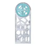 Samvardhan Multifunctional Geometry Drawing Ruler For Creative Maths Learning Aids Drawing & Measurement (3603) Transparent Rulers