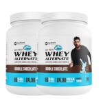 YouWeFit Whey Alternate Protein | 24g Protein, 6g BCAAs | Whey Protein (2000 g, Double Chocolate)