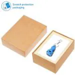 StealODeal Blue Silver Military Keychain With Torch Screwdriver Knife And Bottle Opener