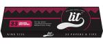 Lit Hookah & Hookah Accessories Pro Pack White 33 Unbleached Rolling Papers, 33 Roaches, Pack Of 4