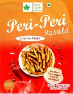 SARA EARTH Peri Peri Powder Seasoning |Hot Piri piri Mix with Smoked Paprika,Herbs &Spices Popcorn French fries,Pasta, Noodles, Chips, Chiken 100 grm