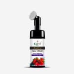 KRIVI HERBALS Berry's Face Wash With Foaming Brush - 150 ml