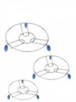 DEEZ Stainless Steel Kitchen Hot Mat/Hot Utensil Stand/Hot mats for Dining Table/Hot Pot Stand/hot mat for Kitchen(3 Piece)