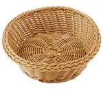Mosaic Round Wire Basket Brown 24 cm