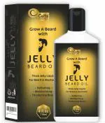 Jelly Beard Oil 118 ML, Best for Styling Shaping & Growth Mustache, Beard Growth Softener, Moisturizer Lotion Gel with Natural Ingredients, Beard Growing Product for men