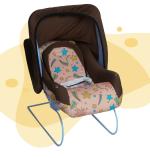 Evoshine 9 in 1 Premium Carry Cot Cum Bouncer, Feeding, Storage Box & Baby Swing with Mosquito Net