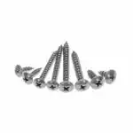 RELY (Pcs-50) 4x20 mm Truss Philips Head Self Tapping Screw No. 4 | Pan Head Self Tapping Screw Carbon Steel