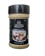 Aripra Chaat Masala, Premium Spices & Herbs Blend,Vegan,No Garlic,No Added Sugar,Trans Fat Free,Zero added Colours, Fillers, Additives & Preservatives (Pack Of 2 _ 100 Gram Each)