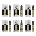 Al-Nuaim E-Series Acquad Gio Attar Roll On - Pack Of 6 (6ml Each)| Unisex Attar | Exquisite Alcohol-Free Aromatic Fragrance Oil for Lasting Elegance and Charm