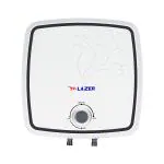 Lazer Cube 10L Storage Water Geyser Vertical, White