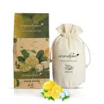 Aromahpure Premium Car Perfume Fragrance Flakes 50 gm - Virgin Mojito, Luxury Car Air Freshener made Organically with Essential Oil, Grains, and Flakes Keeps your car consistently fragrant for 30 days.(Pack of 1)