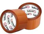 ETIPL Cello Tape 72mmX65mtr (Brown) 2 Roll