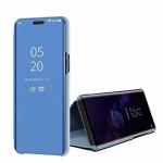 Rasmika Oppo F7 Blue Polycarbonate Shockproof Mirror Flip Phone Back Cover 21 x 13 x 4 cm