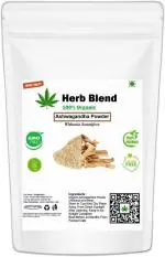 Herb Blend Paraben Free Ashwagandha Powder for Deep Cleansing, Skin Toning and Smoothening - 100 g