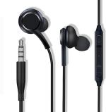 Fryska Black Best Earphone Bass Booster Sound Q With Mic Wired Headset, In The Ear