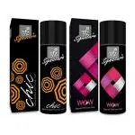 TFZ Signature Chic Gas Free Apparel Perfume And Wow Gas Free Apparel Perfume, 100 Ml Each (Combo Of 2)
