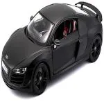 INCLUS SHOP Audi R8 Toy Car 1:24 Scale Model Pull Back Vehicles Alloy Simulation Supercar with Lights and Sound Also for Car Dashboard Kids Adult (Audi R8 V10)