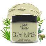 Chariot New York Tea Tree | Green Tea | Anti Pollution-Acne | Vegan Face Clay Mask 60g