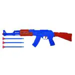 Humaira Plastic AK 47 Toy Gun with Suction Bullets for Kids Boys