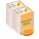 Richfeel Calendula Anti-Acne Soap | For Skin prone to Acne & Blemishes | Physician Formulated | Helps Calm & Replenish Skin | 75 g (Pack of 12)