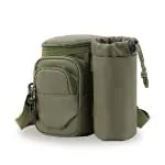 Gustave Sling Bag For Men To Carry Water Bottle Unisex Cross Body Bag Messenger Bag Multi Pocket Shoulder Bag Oxford Cloth To Keep Mobiles, Keys And Wallets For Hiking, Travel