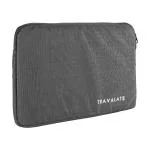 TRAVALATE Grey Polyester Laptop Case Cover Pouch 13.5 inch