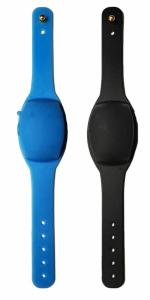 HRUNIQUE Hand Sanitizer Dispenser Bracelet Silicone Refillable Wristband pack of 2