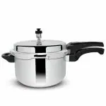 ORANGE INDUCTION BASED (INNER LID) BALENO SERIES 5 LITRE PRESSURE COOKER 5 L Induction Bottom Pressure Cooker