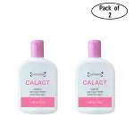 Cutiswiss Calact Calamine Light Liquid Paraffin & Aloevera Lotion Dry/Normal Skin | Soft Lotion for Moisturized Skin & Oil Control | Best Calamine Lotion for everyday use for all skin types (100ml) Pack Of 2
