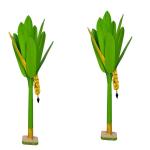 SIMONART AND PRINTING Artificial Banana Tree Home Decor 54 cm