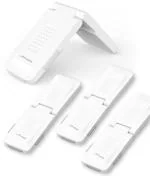 Kiddough Baby Proofing Premium Child Safety Lock For Refrigerator, Cabinets, Drawers, Fridge, Cupboard, Wardrobe And Door (Pack of 4)