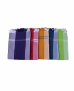 ASH Traders Sircilla Khadi Cotton Handloom Bath Towels Size 36/72Inch(90/180cm) 3/6feet Heavy Quality Pack of 5