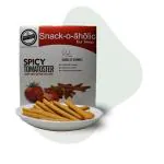 Snack-o-aholic eat smart Thin Crispy Potato French Fries Chips Ready to Eat with Peri Peri Masala