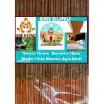 SRI GURU Sweet Home Premium Bamboo Hand Made Flora Masala Agarbatti, (75g) Pack of 90 incense stick