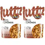 Mr. Nuttz 100% Natural Premium California Almonds 1kg (Pack of 2 -500g Each)
