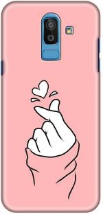 HELLO CASE Samsung Galaxy A6 Plus ,Samsung Galaxy J8, Samsung Galaxy On8 Pink Hard Case Back Cover