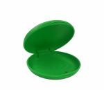 Dentosmile Slim Aligner Case/Aligner and Retainer Case/Dental Orthodontic Retainer Box - Green Colour with Cotton Bag carry Case