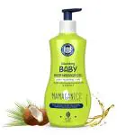Mamaganics Nourishing Baby Hair Massage Oil for Baby's Tender Scalp with 100% Virgin Cold Pressed Coconut Oil and Vitamin E, Vegan Friendly 240ml
