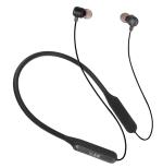 MMAK MK300 in-Ear Bluetooth 5.0 Neckband with Up to 25 Hours Playtime, with Mic (Grey-Black)