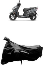 RONISH Two Wheeler Cover for Honda (Grazia, Black)