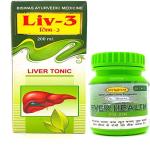 Buy Herbshd Liv-3 Tonic & Ever Health 50 Capsul For Liver Care, Health ...