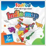 TodFod Wooden India Map States Jigsaw Puzzles, Geography for Kids & Children, Learning & Educational Toy