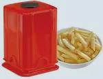 Dhanvi Enterprise Store Red Plastic Potato Chips Making Machine Potato Slicer, Vegetable And Fruit Slicer