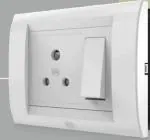 NEW ALPHA INDIA TRADERS ROMA 6 Amp 1 way modular switch-A1