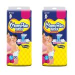 MamyPoko Standard Pant Diaper Large Size 60 counts (Pack of 2)