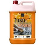 BLISS & BLUSH Dishwash Liquid 5 Liter Orange Citrus Freshness| 100% Ecofriendly-Tough Grease removal Antibac formula