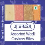 Athavale's Cashew Bites | Sweet Kaju Bites in 4 Flavours | Indian Kaju wadi, Kaju Sweets | 2 Packs of 80g
